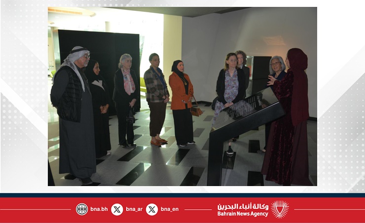 صرح الميثاق الوطني يستقبل وفدا من جامعة البحرين وجامعة بوسطن